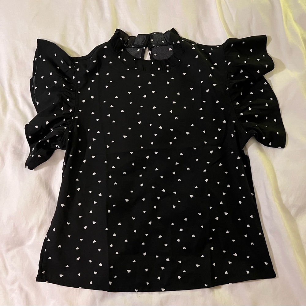 Women’s SHEIN Heart Blouse
